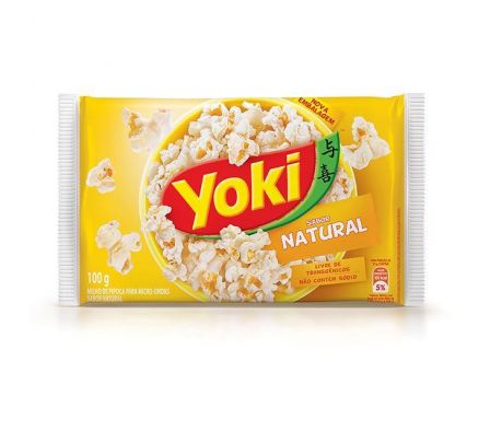 PORORO YOKI MICROONDAS NATURAL 100GR