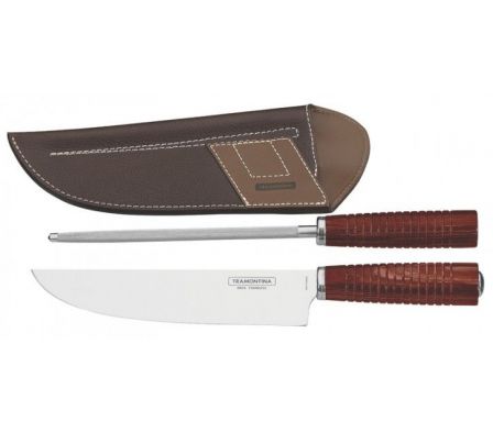 CUCHILLO TRAMONTINA CHAIRA C/VAINA POLY.