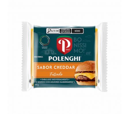 QUESO SANDWICH POLENGHI IN CHEDAR 144GR