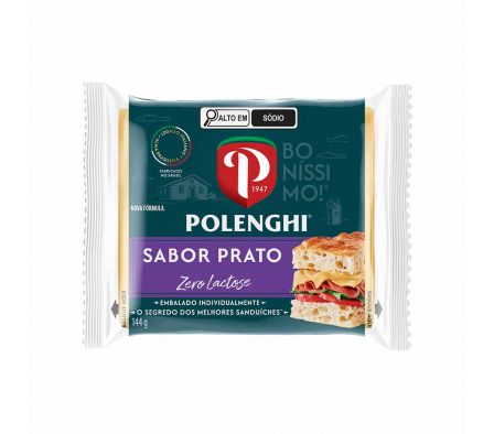 QUESO SANDWICH POLENGHI SABOR PRATO ZERO LACTOSE 1