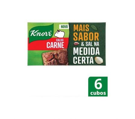 CALDO DE CARNE KNORR 6CUBOS 57GR