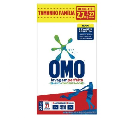 JABON POLVO OMO LAVAGEM 2,2KG