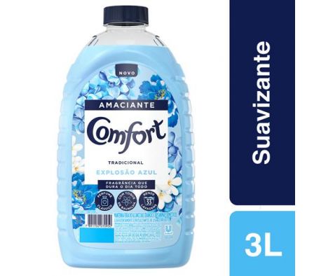 SUAVIZANTE COMFORT TRADICIONAL EXPLOSION AZUL 3L