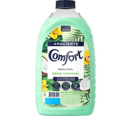 SUAVIZANTE COMFORT TRADICIONAL BRISA TROPICAL 3LT
