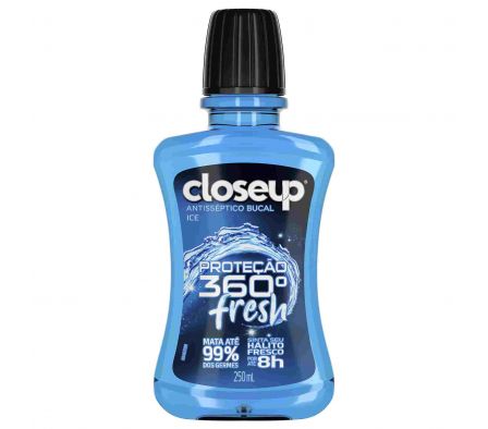ENJUAGUE BUCAL CLOSE UP C/ ALCOHOL 250ML