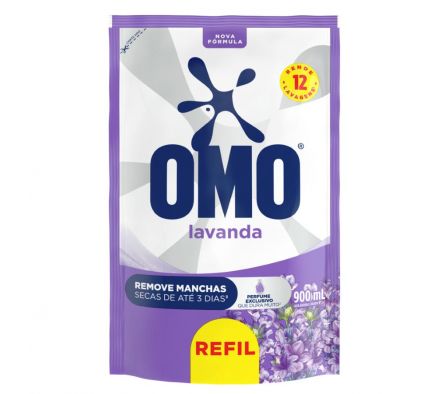 DETERGENTE EN LIQUIDO OMO LAVANDA 900ML