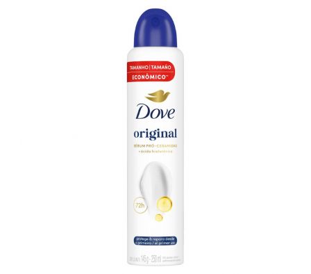 DESODORANTE DOVE AER AP ORIG 72H 145G/250ML