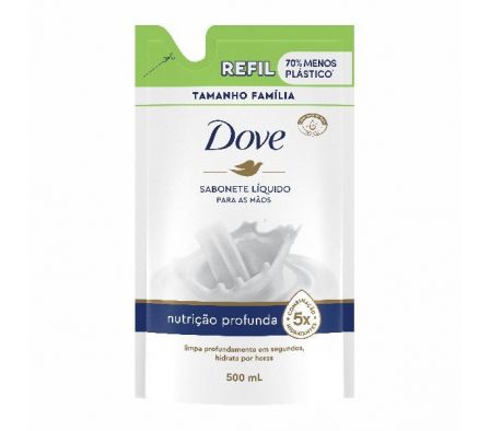 JABON LIQUIDO DOVE P/MANOS NUTRICION PRO 500ML 
