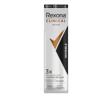 DESODORANTE REXONA WOMEN AEROSOL INV 12D 150ML