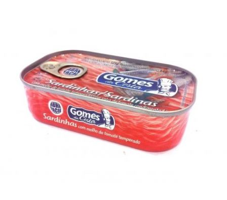 SARDINA GOMES DA COSTA E/TOMATE 125GR