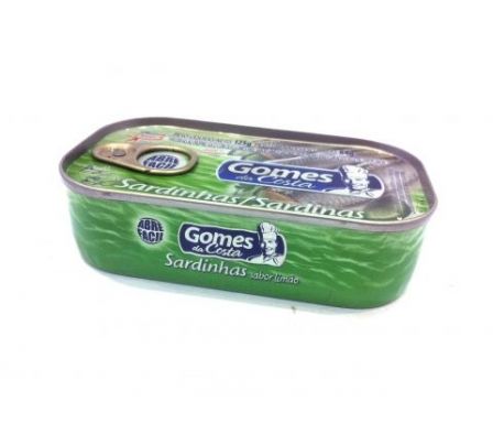 SARDINA GOMES DA COSTA ACEITE C/LIMON 125GR