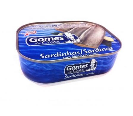 SARDINA GOMES DA COSTA ACEITE VEG. 250GR