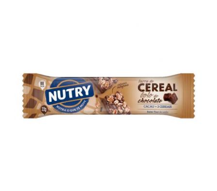 BARRA DE CEREAL NUTRY BOLO DE CHOCOLATE 22GR