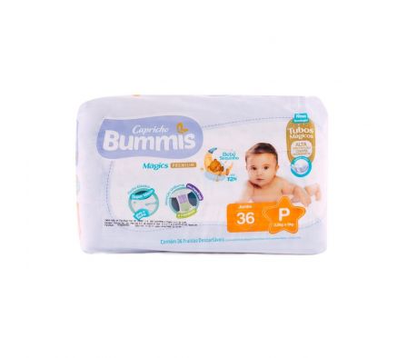 PAÑAL CAPRICHO BUMMIS JUMBO P 36UN