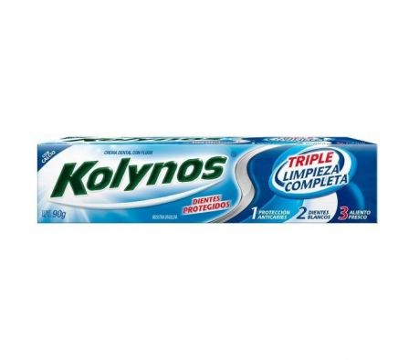 PASTA DENTAL KOLYNOS FRESCURA 123 90 G