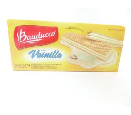 WAFFER BAUDUCCO VAINILLA 140GR