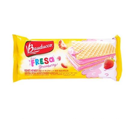 MINI WAFER BAUDUCCO FRUTILLA 30GR