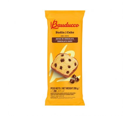 BUDIN BAUDUCCO C/GOTAS CHOCOLATE 200GR