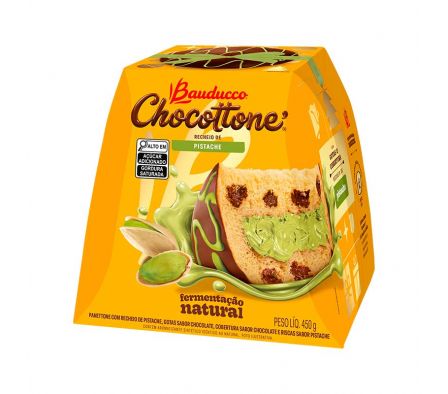 PANETTONE BAUDUCCO MAXI PISTACHO 450GR