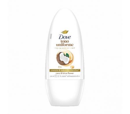 DESODORANTE DOVE ROLLON  AP COCO 50ML