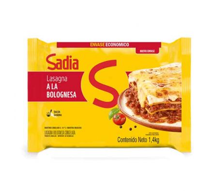 LASAGNA SADIA BOLOGNESA FAMILIAR 1.400KL