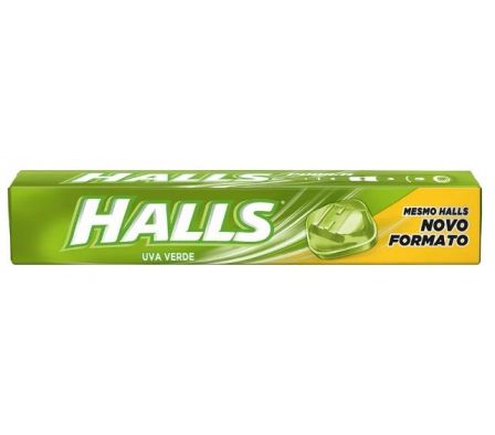 CARAMELO HALLS UVA VERDE 34GR