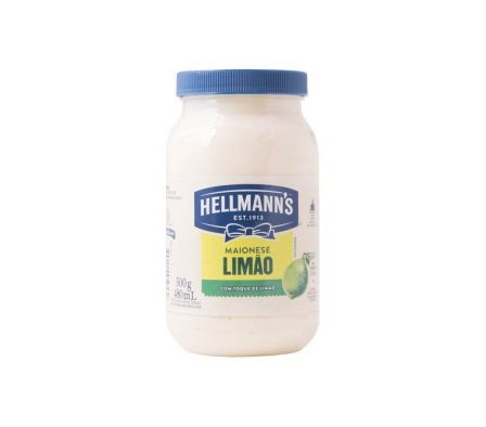 MAYONESA HELLMANNS LIMON  PET 500G