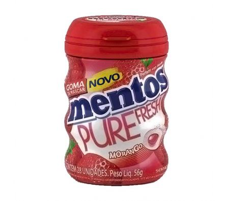 CHICLE MENTOS FRUTILLA 56G