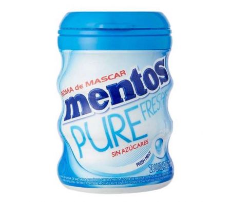 CHICLE MENTOS PURE FRESH MINT 56GR