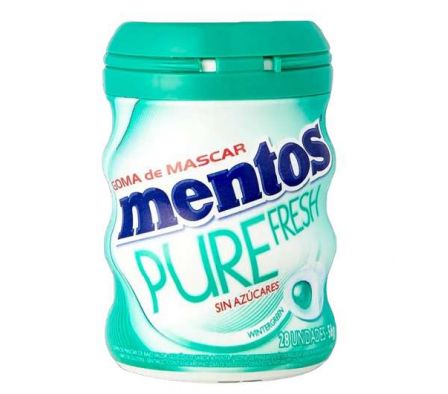 CHICLE MENTOS WINTERGREEN 56 GR