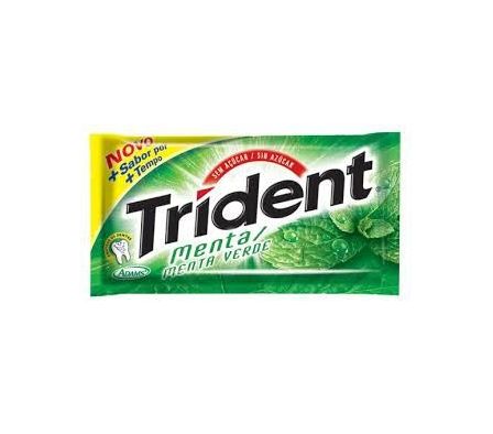 CHICLE ADAMS TRIDENT MENTA