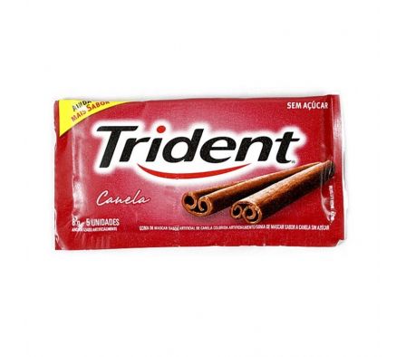 CHICLE ADAMS TRIDENT CANELA