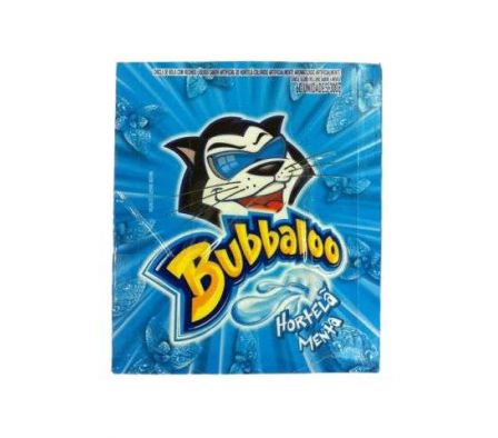 CHICLE ADAMS BUBBALOO MENTA
