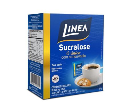 EDULCORANTE EN POLVO LINEA SUCRALOSA 50 BOLSITAS