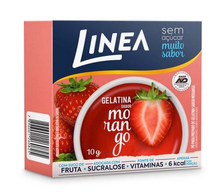GELATINA LINEA DE FRUTILLA 10G
