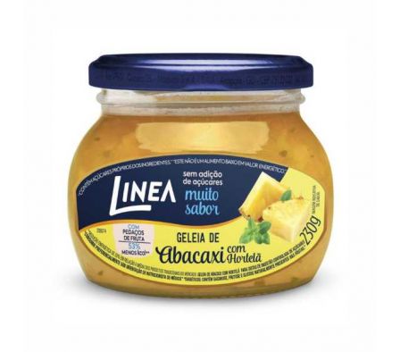 MERMELADA LINEA DE PIÑA CON MENTA 230GR