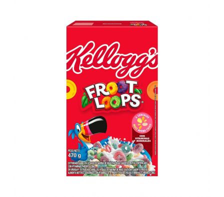 CEREAL KELLOGGS FROOT LOOPS 470GR