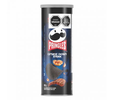PAPAS FRITAS PRINGLES UPSIDE DOWN CARNE 100GR