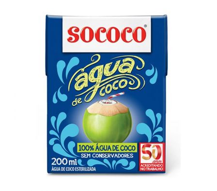 AGUA DE COCO SOCOCO 200ML