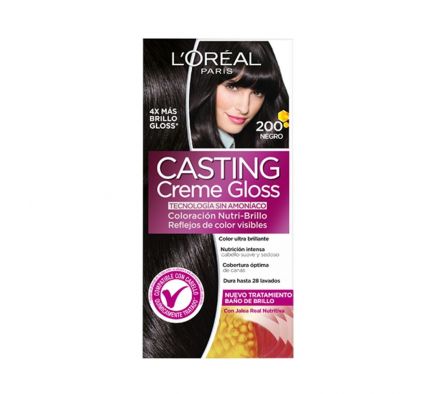 TINTE PARA PELO LOREAL CASTING CREME GLOSS NEGRO 2
