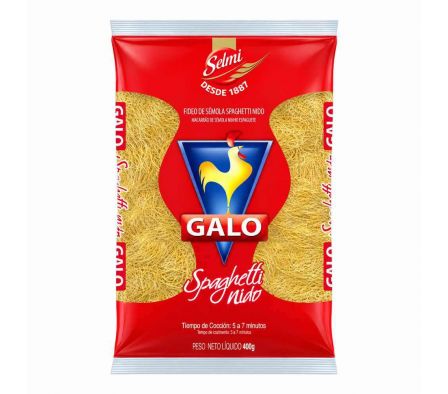 FIDEO GALO SEMOLA NINHO 400GR