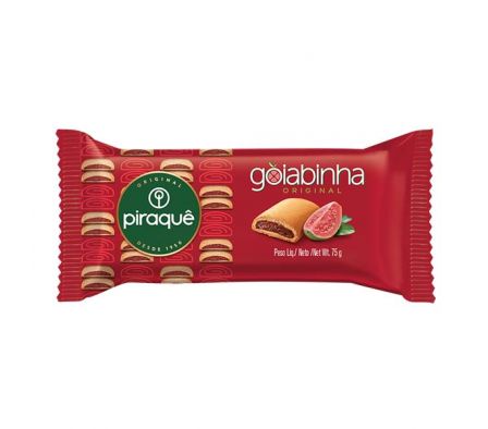 GALLETITA PIRAQUE RELLENO DE GUAYABA 74GR