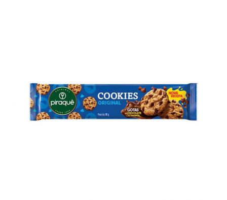 GALLETA COOKIES SABOR VAINILLA PIRAQUE 80G.