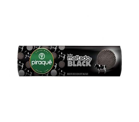 GALLETITA MALTEADA PIRAQUE BLACK CHOCOLATE 135GR