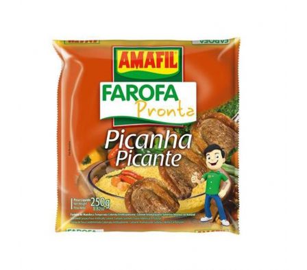 FAROFA AMAFIL PICAÑA PICANTE  250G