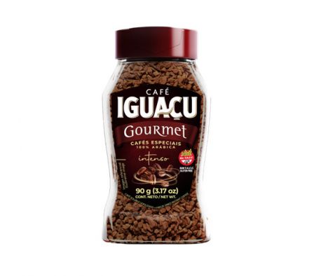 CAFE INSTANTANEO IGUAÇU GOURMET INTENSO 90GR