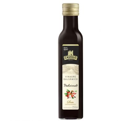 VINAGRE CASTELO BALSAMICO VIDRIO 250ML