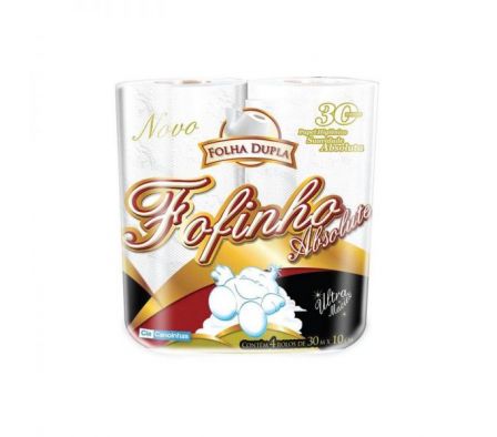 PAPEL HIGIENICO FOFINHO ABSOLUTE DOBLE HOJA 4UN