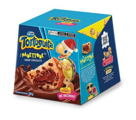 PANETTONE TORTUGUITA RELLENO CHOCOLATE 510GR