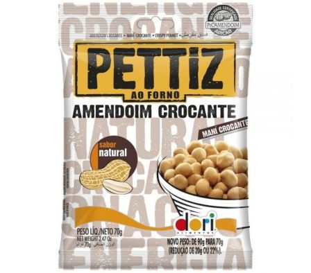 MANI PETTIZ NATURAL CROCANTE 70GR